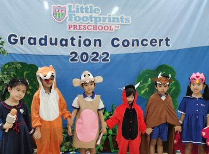 year-end preschool concert